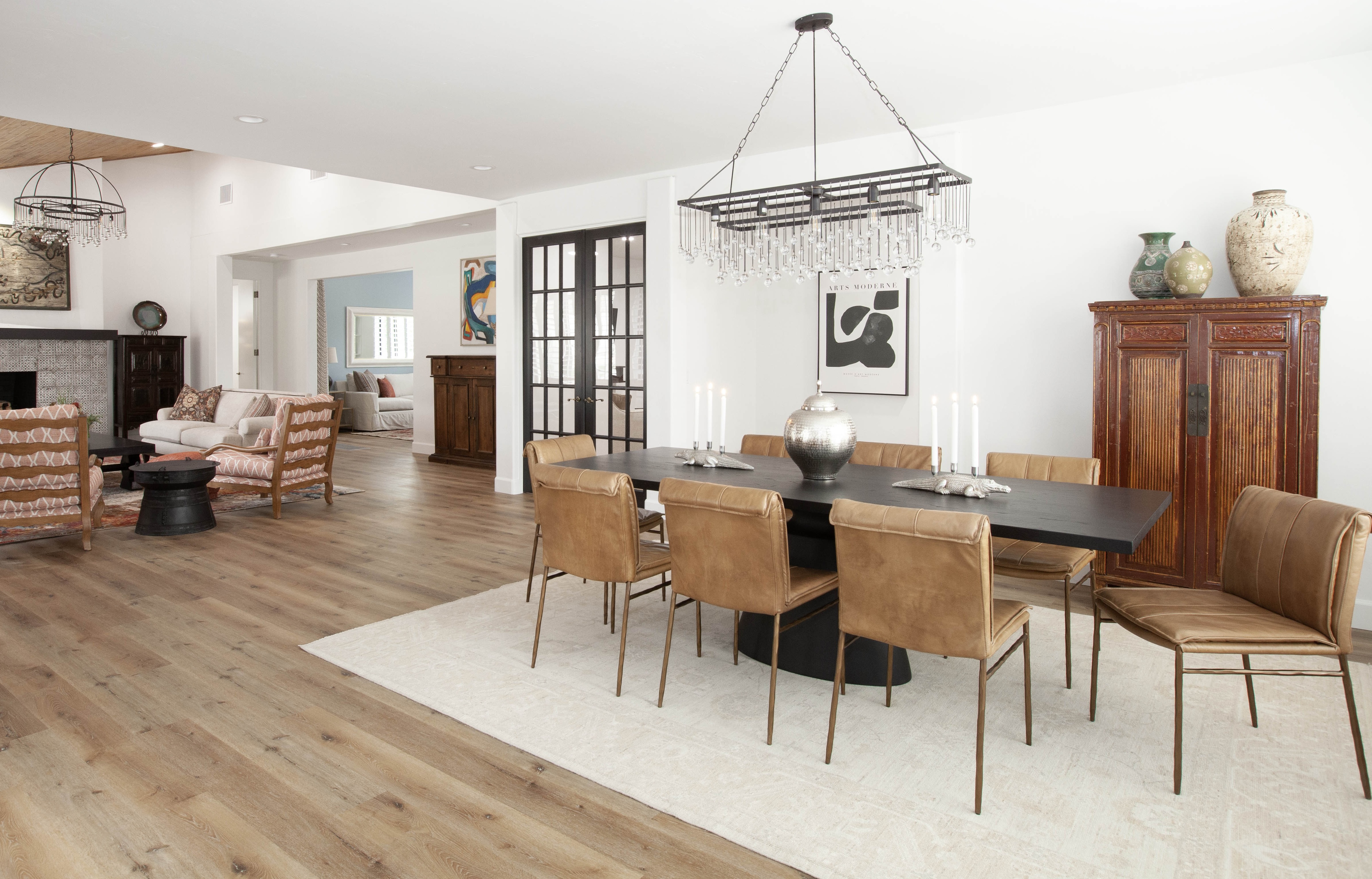 Room Addition & Whole-Home Renovation — dining and living room together showing open plan scope